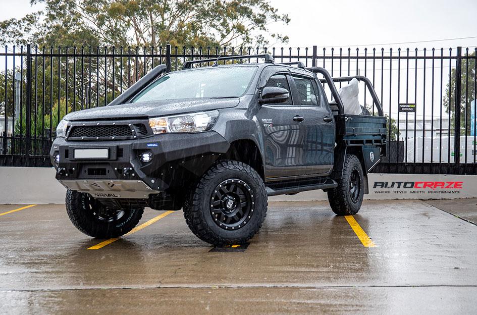 TOYOTA HILUX N80 4WD MACHETE XD SATIN BLACK